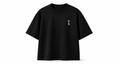 H Black Oversized T-Shirt