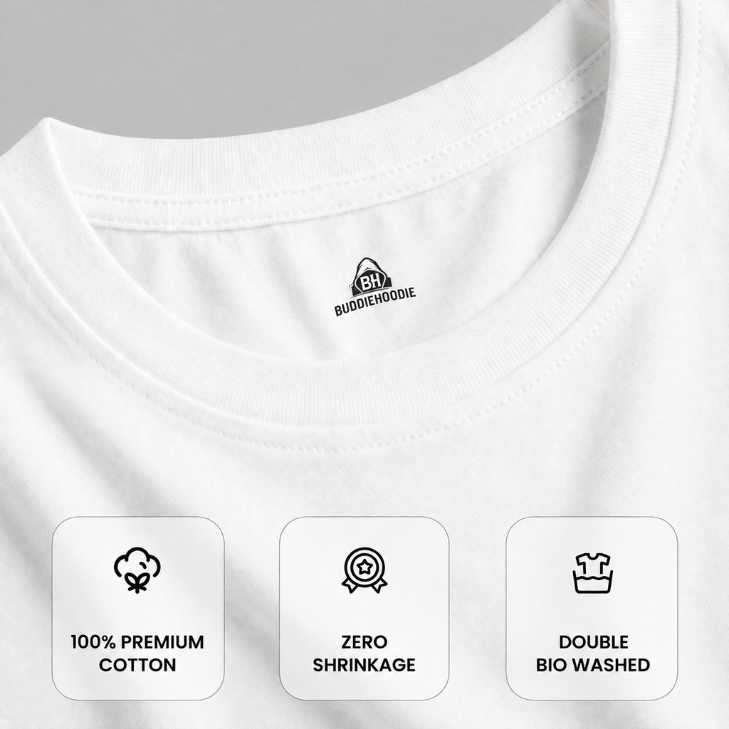 C White Oversized T-Shirt