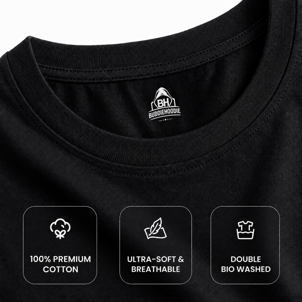 C Black Oversized T-Shirt