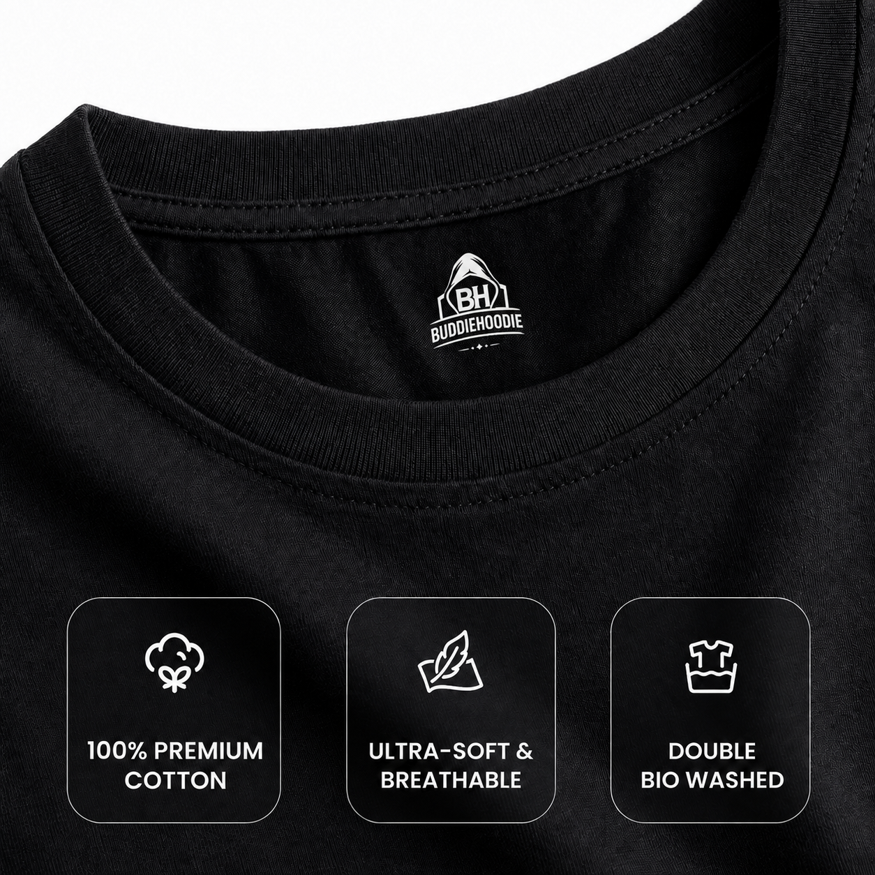 C Black Oversized T-Shirt
