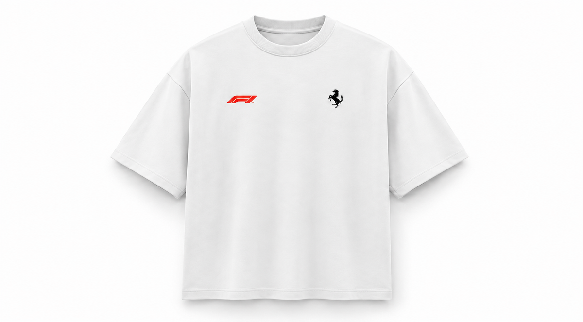 Charles Leclerc White T-Shirt