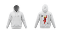 Hamilton Racing Card Graphic White Hoodie – Premium Motorsport Back Print
