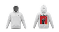 Lewis Hamilton Racing Graphic White Hoodie – Premium Motorsport Front & Back Print