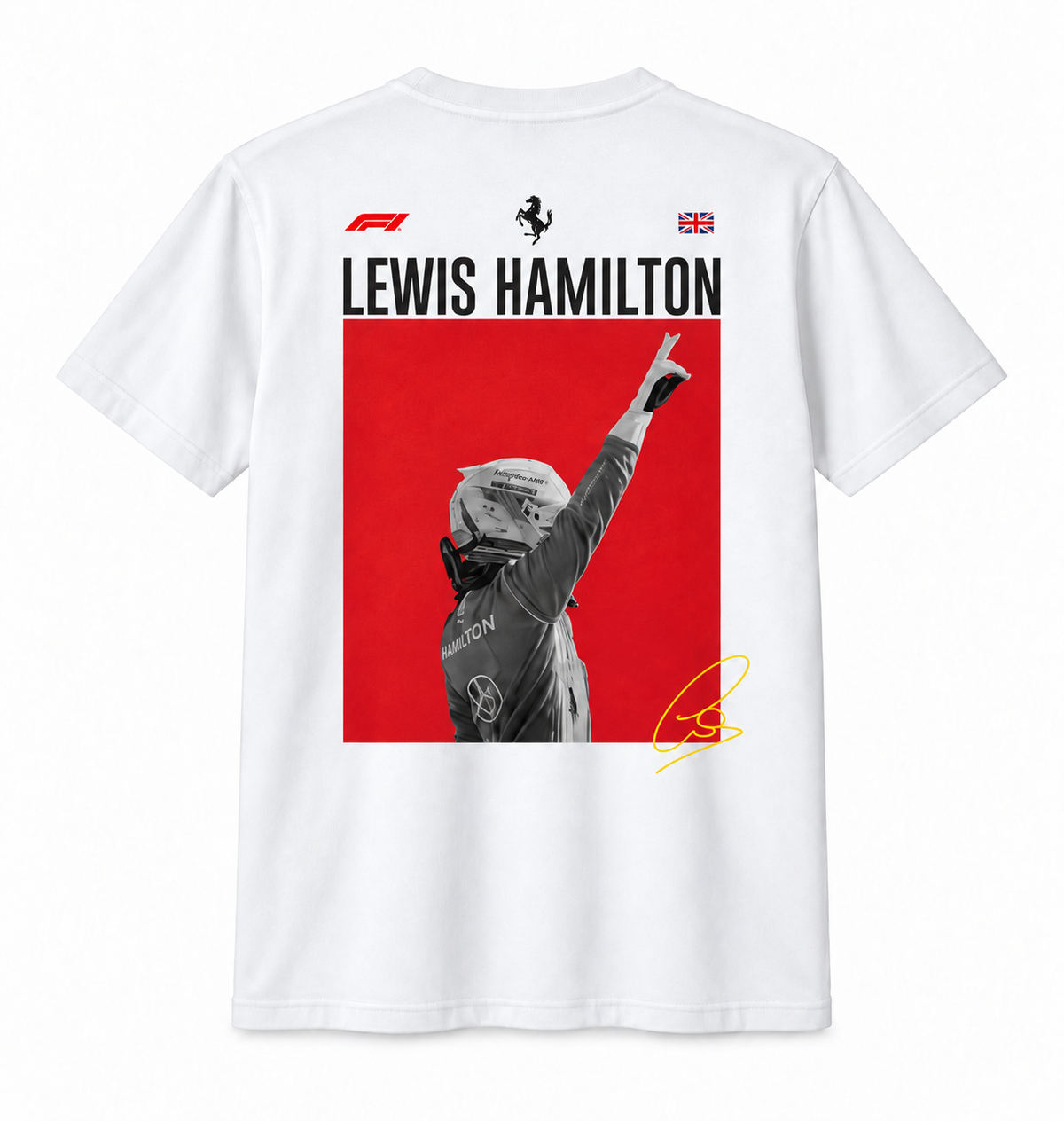 The Podium — Racing Legend Poster Tee (White Edition)