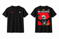 The Champion's Fist — Racing Legend Poster Tee (Black Edition)