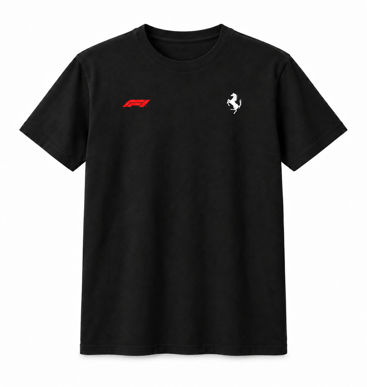 The Champion's Fist — Racing Legend Poster Tee (Black Edition)