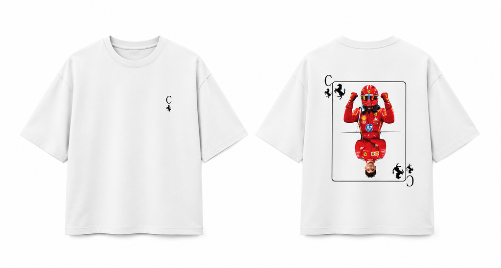 C White Oversized T-Shirt