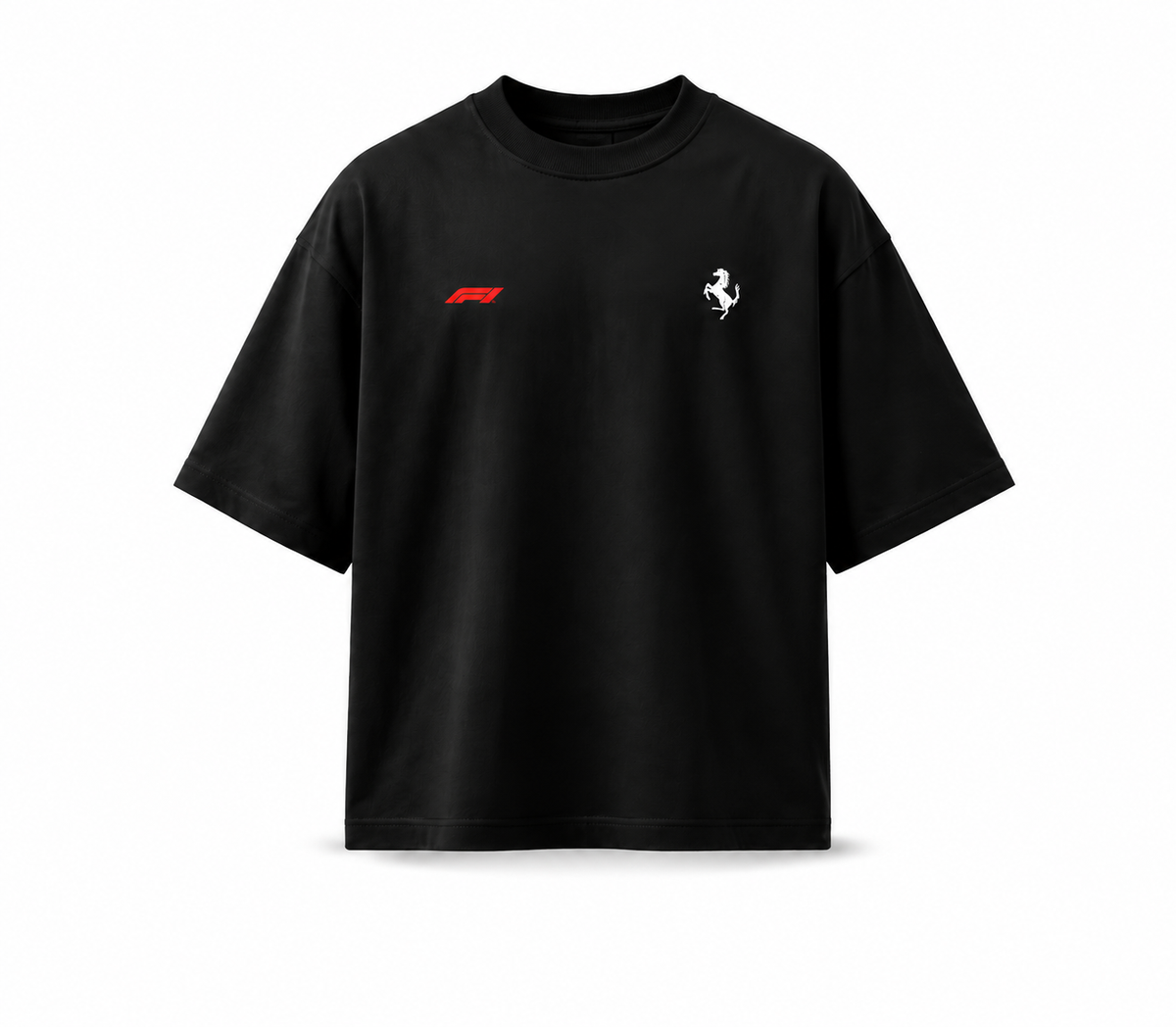 Charles Leclerc Black T-Shirt