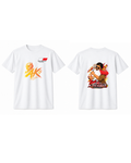AK Racing Edition White Oversized T-Shirt