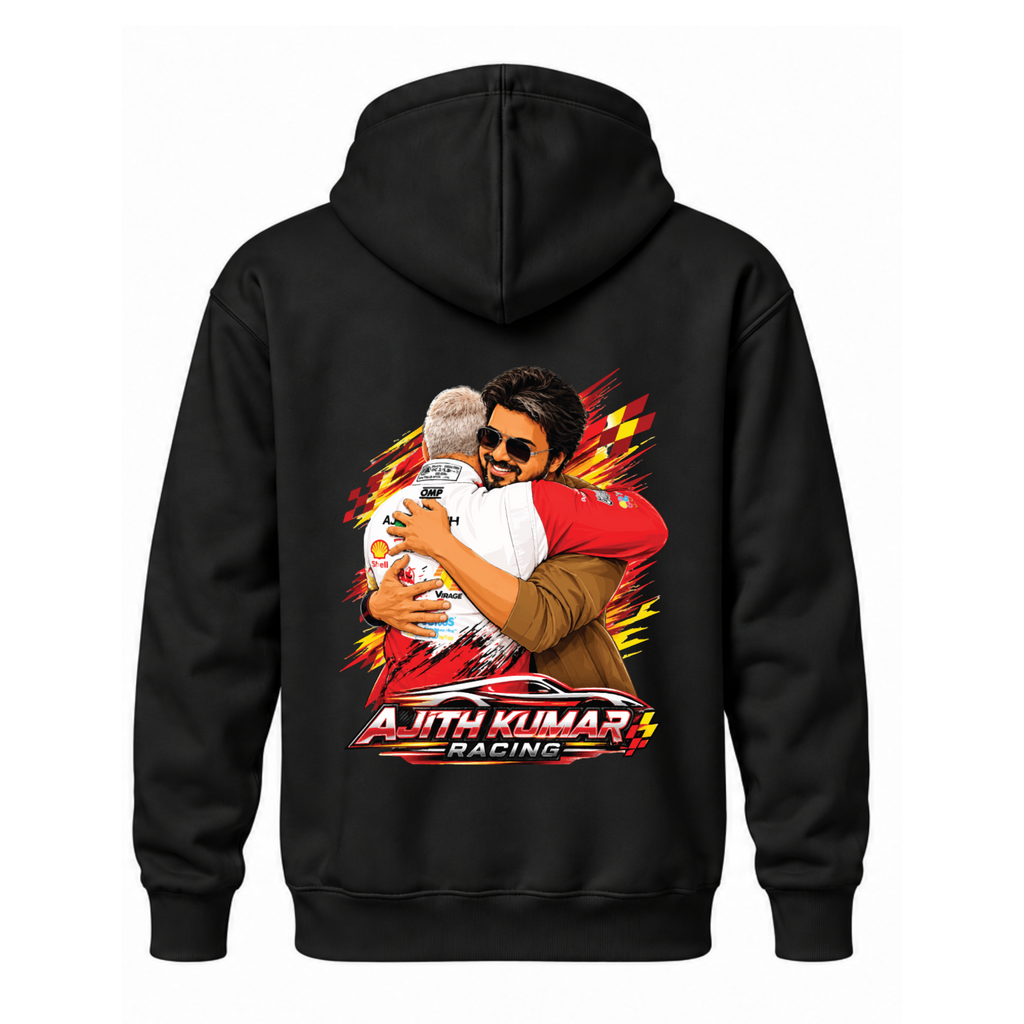 AJITH RACING BLACK HOODIES