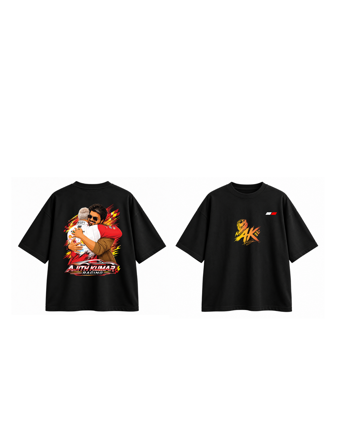 Ak X Cm half hand T shirts
