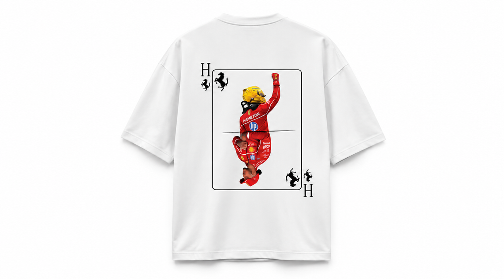H White Oversized T-Shirt