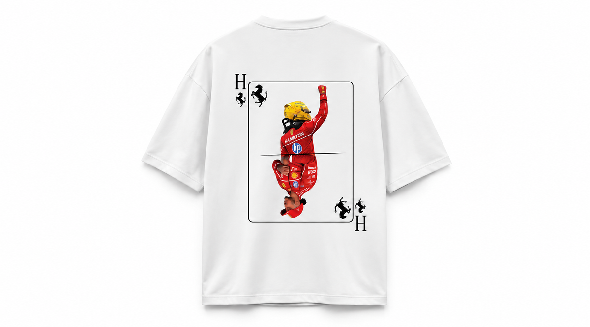 H White Oversized T-Shirt