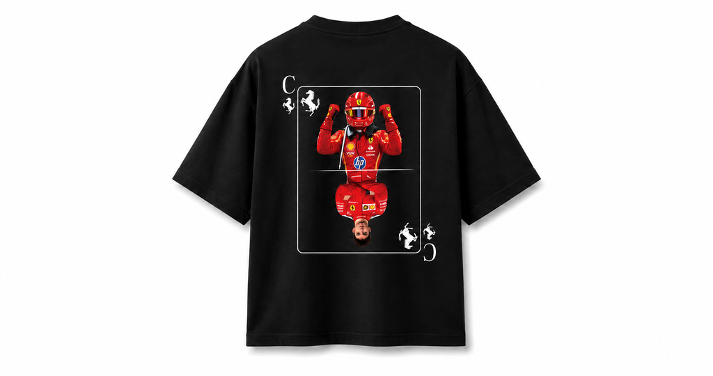 C Black Oversized T-Shirt
