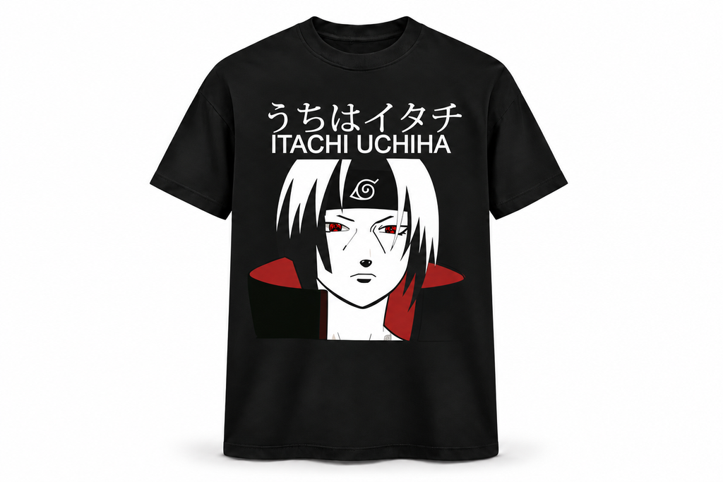Itachi regular black Tshirt