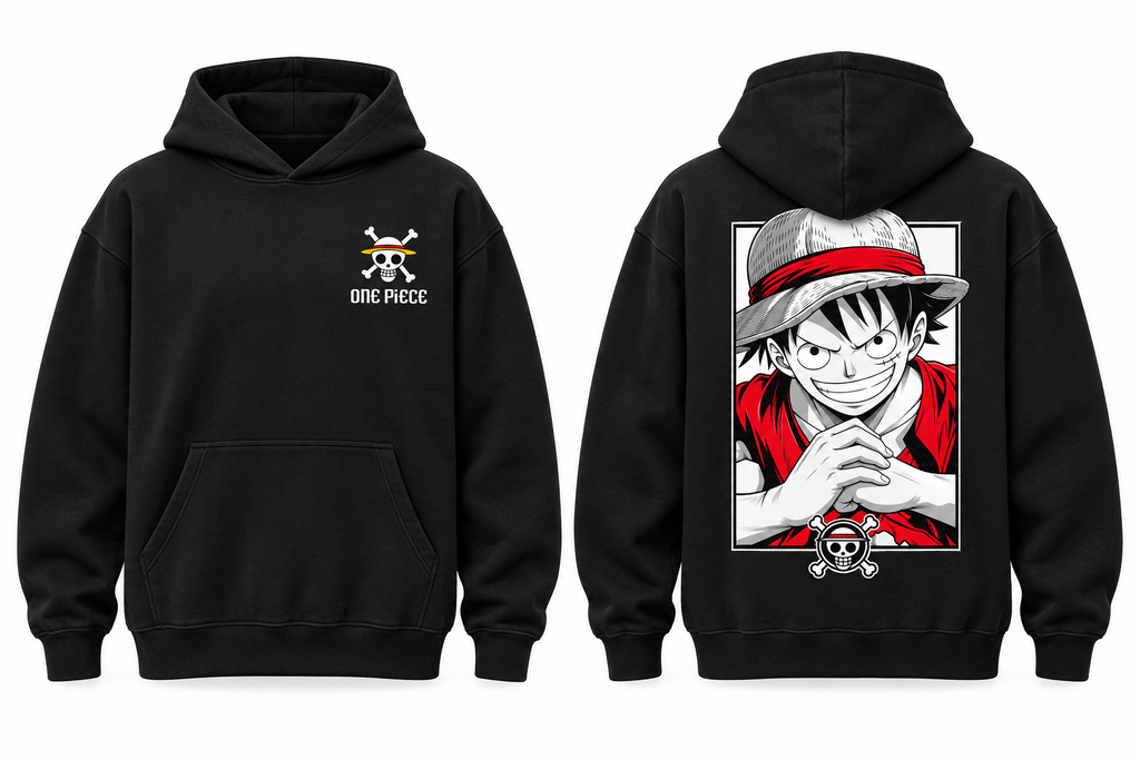 One Piece Luffy Anime Hoodie