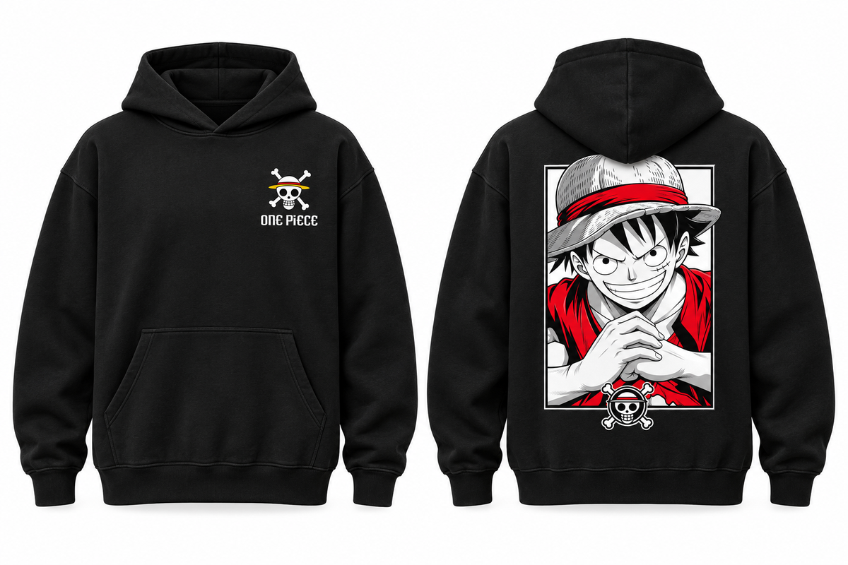 One Piece Luffy Anime Hoodie