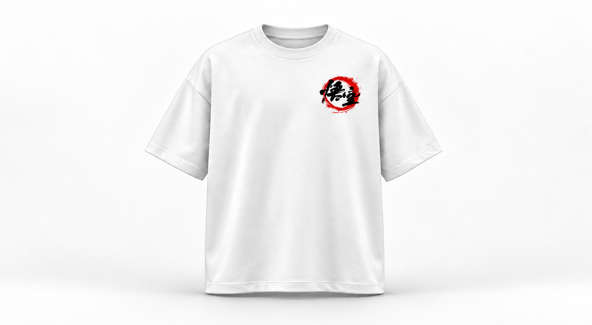 White Myth Wukong Oversized T-Shirt