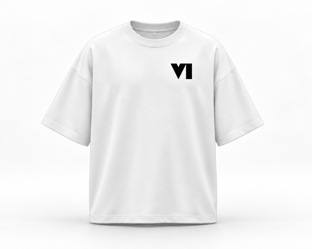 GTA VI- Riot Love Vice White Oversized T-Shirt