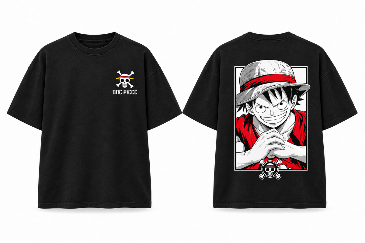 One Piece Luffy Oversized T-Shirt
