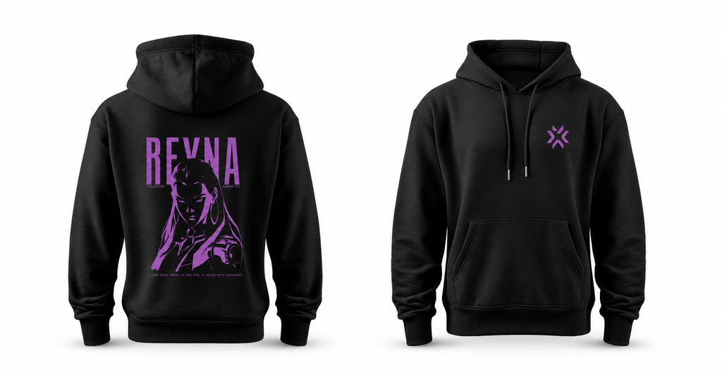 Valorant Reyna Black Hoodie