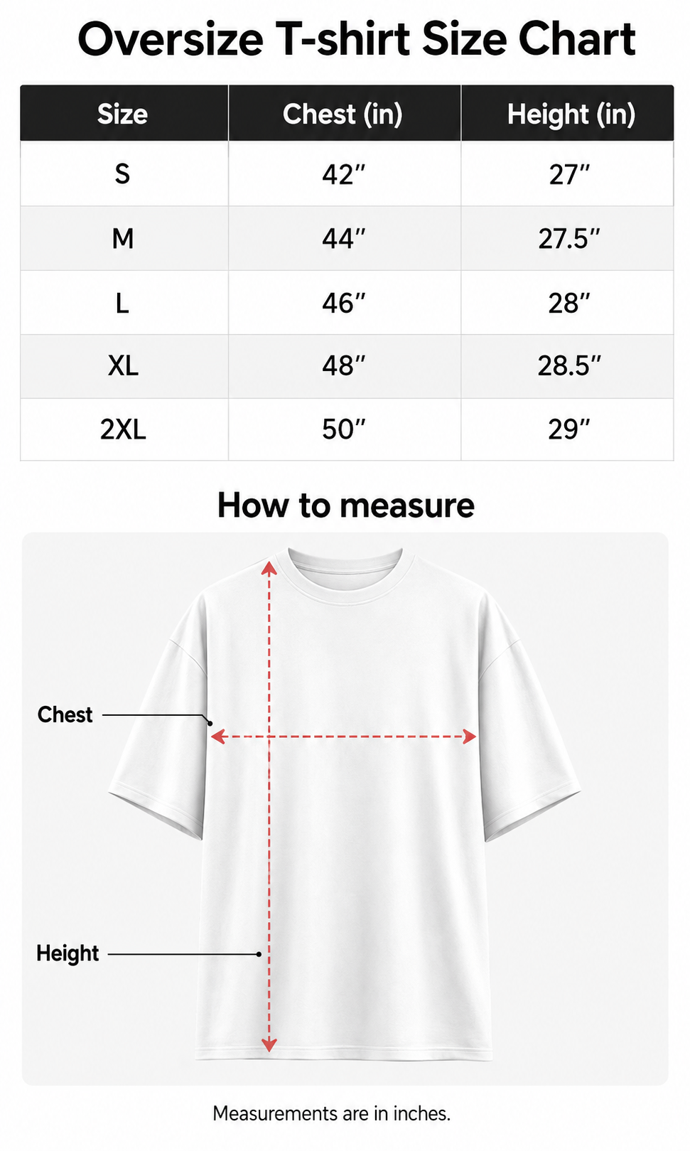 C White Oversized T-Shirt