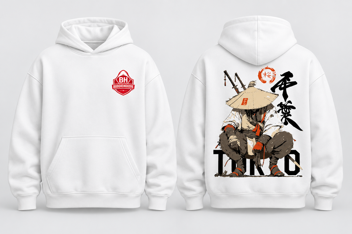 Tokyo Samurai Ronin Hoodie